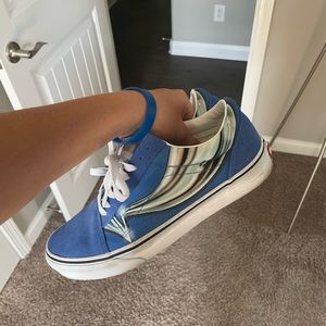 Blue Old Skool Vans